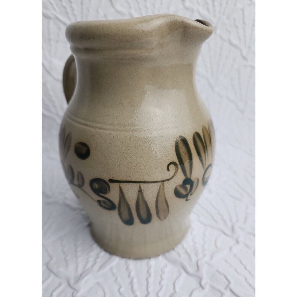 BBP Beaumont Brothers‎ Pottery Pitcher Salt Glaze Stoneware Rustic Primitive - Picture 5 of 11
